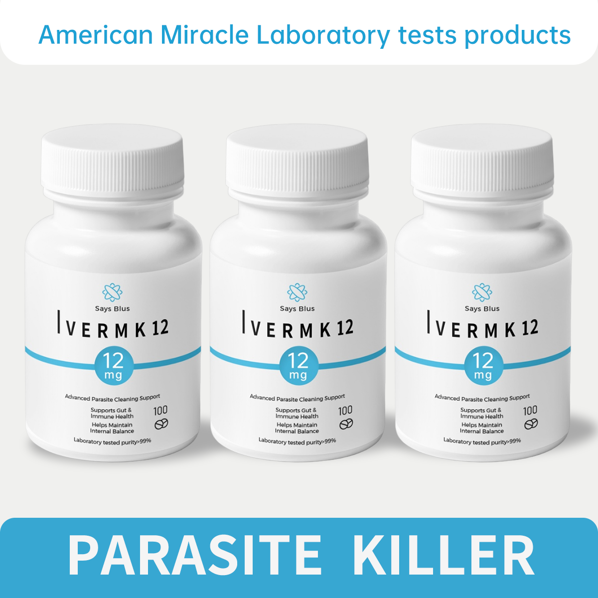 Saya Blus IVERMK12mg 100 Tablets